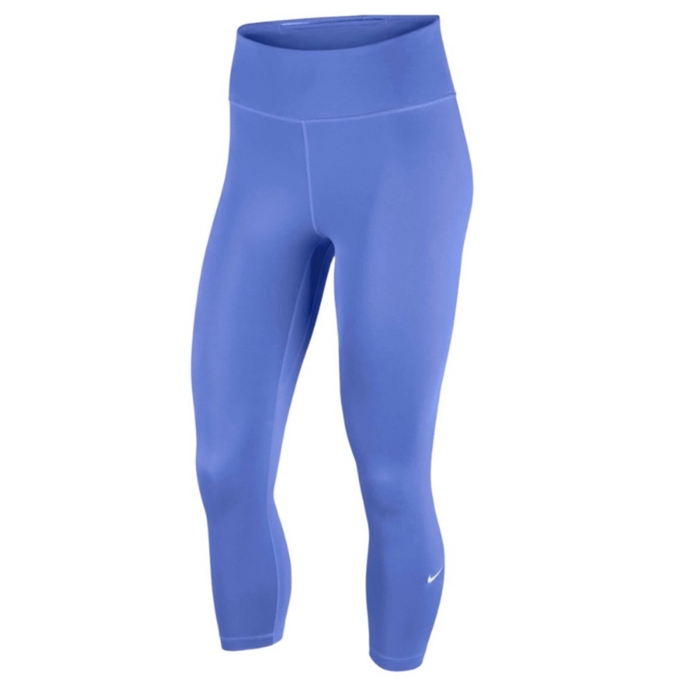 Nike One Dri-Fit Cropped Leggings in Sapphire Medium